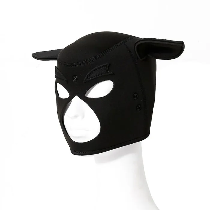 Anal Daytona Neoprene Pig Mask Black