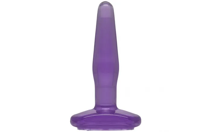 Anal Doc Johnson Crystal Jellies Small Butt Plug Purple