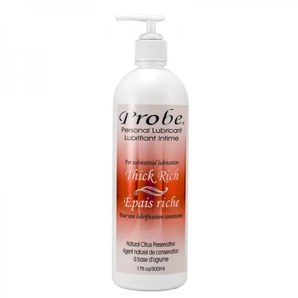 Anal Probe Thick Rich Water Based Lubricant 17 Oz Seductucom