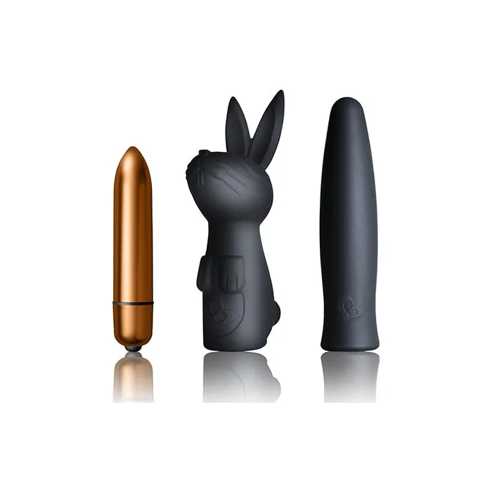 Anal Rocks Off Silhouette Dark Desires Set MultiColoured