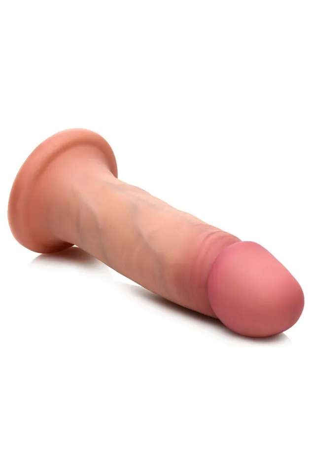Anal Sd Ultra Realistic Dual Density Silicone Dildo 6 Inch