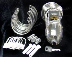 CBX Male Sex Toys Cb 6000 S Male Chastity Device 25 Inches Cock Cage And Lock Set Clear CBX Male Sex Toys Cb 6000 S Male Chastity Device 25 Inches Cock Cage And Lock Set Clear