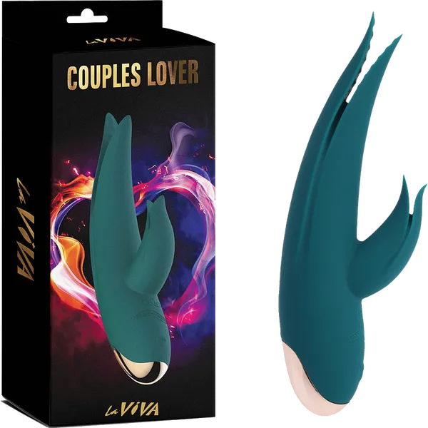 Chisa Novelties LaViva Couples Lover Teal Vibrators