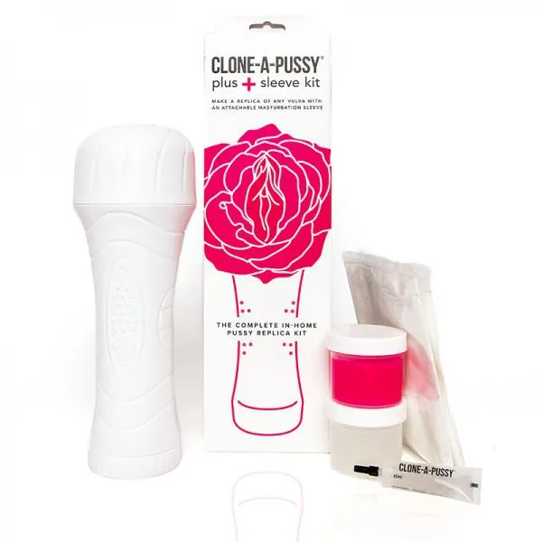 CloneAPussy Male Sex Toys Clone A Pussy Sleeve Kit Hot Pink