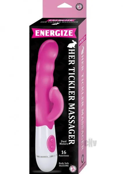 Energize Her Tickler Massager Pink Nasstoys Vibrators