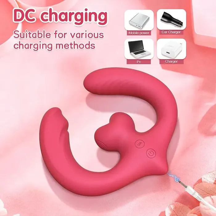 Female Sex Toys OOTYEMO Concentric Vibrator with Remote Control