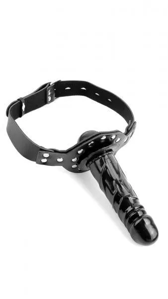 Fetish Fantasy Series Dildos Deluxe Ball Gag With Dildo Black