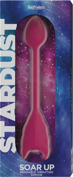 Hott Products Unlimited Stardust Soar Up Bendable Arrow Vibe Pink Vibrators
