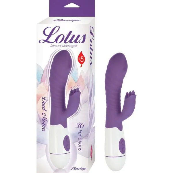 Lotus Sensual Massagers 5 Purple Nasstoys Vibrators