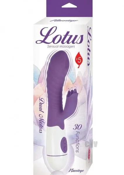 Lotus Sensual Massagers 5 Purple Nasstoys Vibrators Lotus Sensual Massagers 5 Purple Nasstoys Vibrators