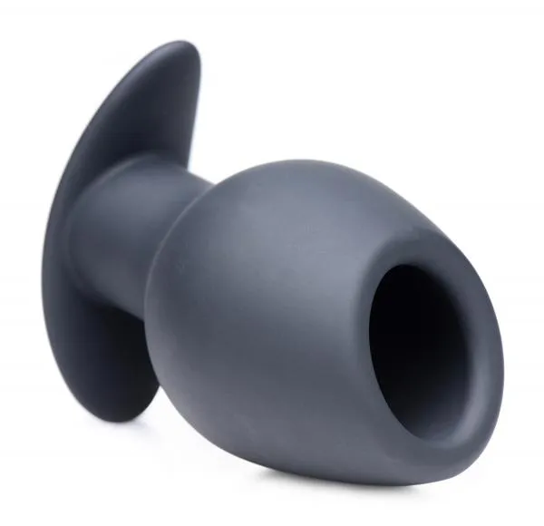 Master Series Anal Ass Goblet Silicone Hollow Anal Plug Small Black Master Series Anal Ass Goblet Silicone Hollow Anal Plug Small Black