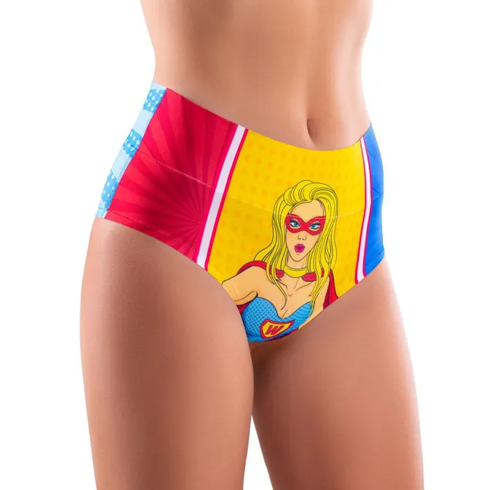 Mememe Lingerie Comics Wonder Girl HiBriefs Vibrators