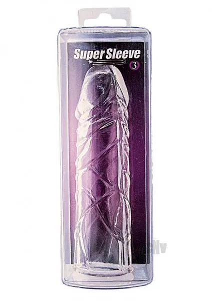 Nasstoys Male Sex Toys Super Sleeve 3 Clear