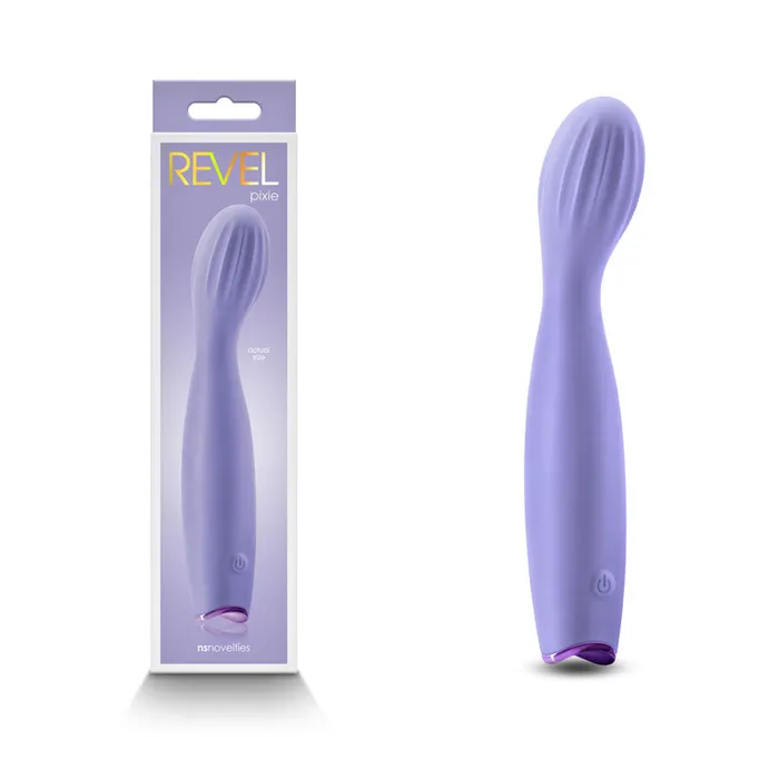 NS Novelties Revel Pixie Purple Purple 173 cm USB Rechargeable Vibrator Vibrators NS Novelties Revel Pixie Purple Purple 173 cm USB Rechargeable Vibrator Vibrators