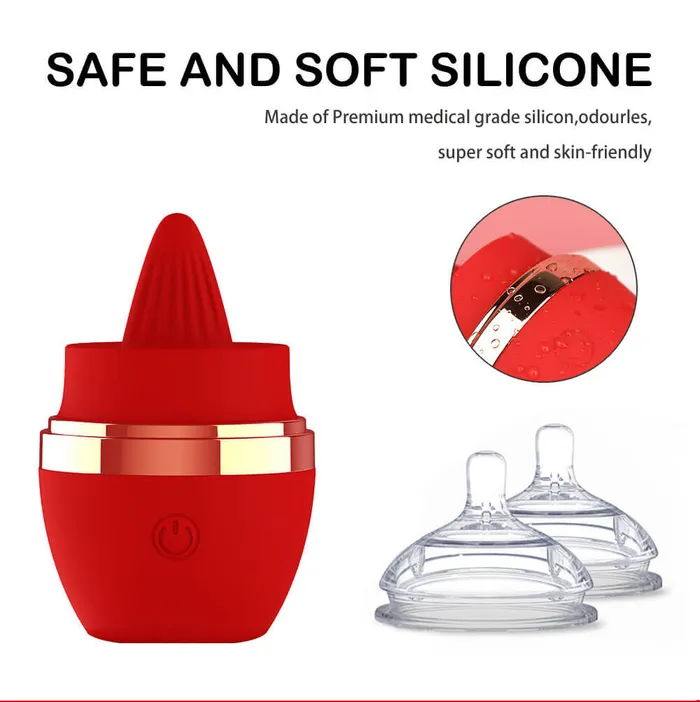 OOTYEMO Female Sex Toys Vibrator Without Penetration of Cunnilingus