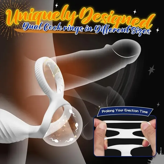 OOTYEMO Male Sex Toys CShaped Prostate Vibration Massager