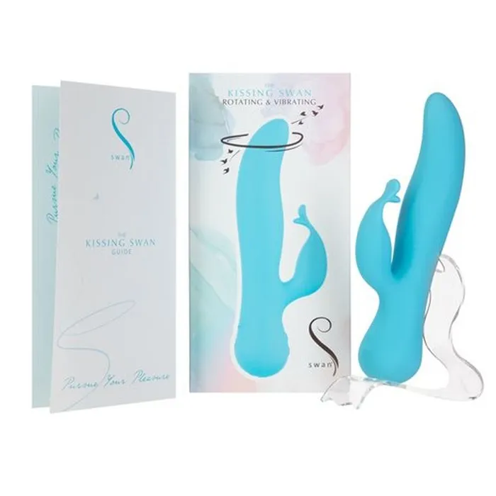 Rabbit Vibrator Kissing Swan Blue Swan Vibrators