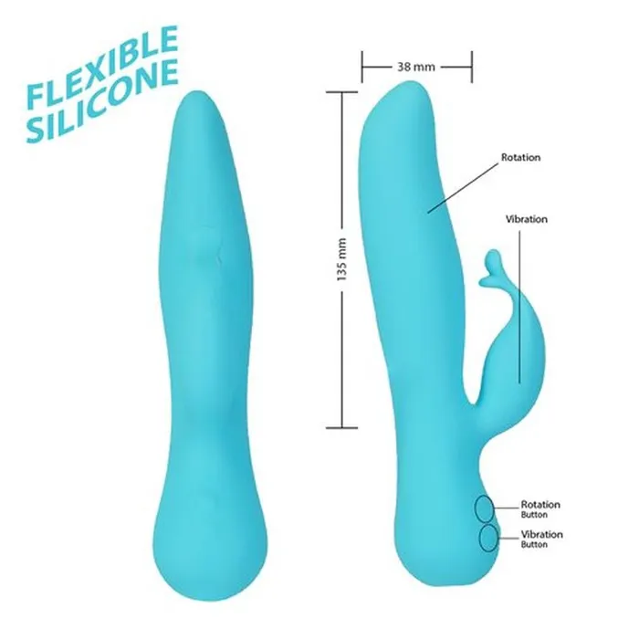Rabbit Vibrator Kissing Swan Blue Swan Vibrators