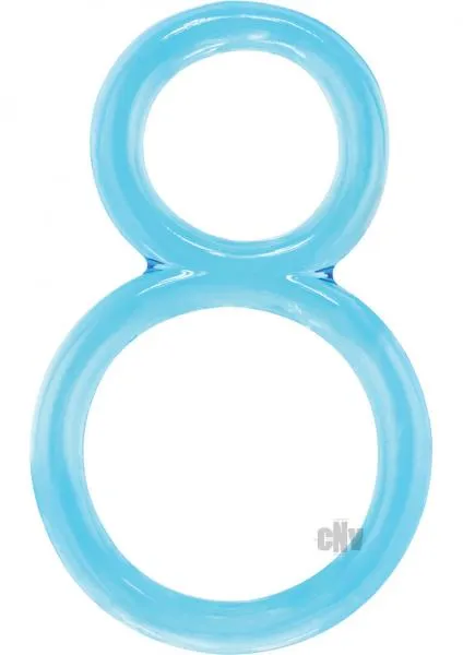 Screaming O Ofinity Double Erection Ring Blue Vibrators
