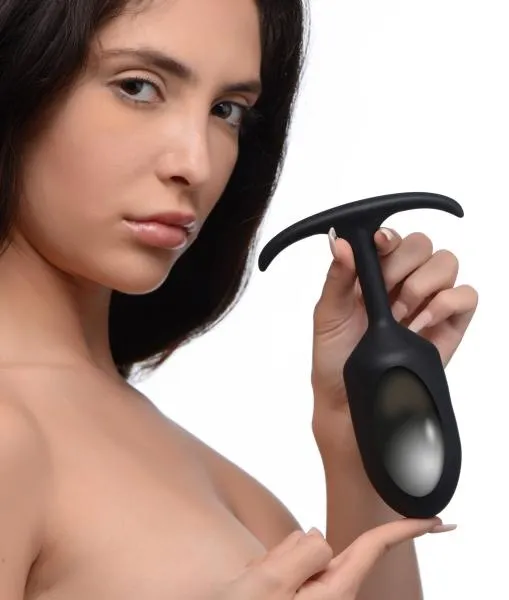 Seductucom Anal Hh Silicone Weighted Anal Plug Xl Black Seductucom Anal Hh Silicone Weighted Anal Plug Xl Black