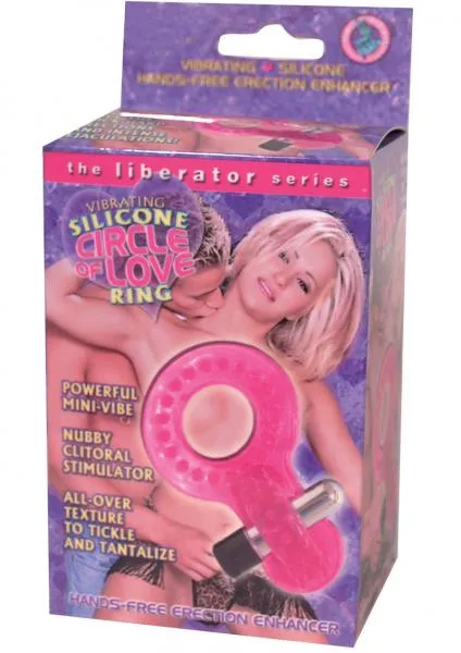 Seductucom Male Sex Toys Circle Of Love Vibrating Silicone Cock Ring Pink Seductucom Male Sex Toys Circle Of Love Vibrating Silicone Cock Ring Pink
