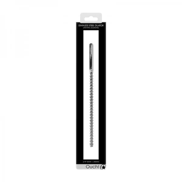 Seductucom Male Sex Toys Ouch Urethral Sounding Metal Dilator Beaded 10 Mm Seductucom Male Sex Toys Ouch Urethral Sounding Metal Dilator Beaded 10 Mm