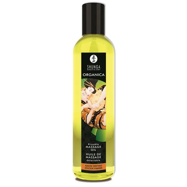 Shunga Massage Oil Organica Almond Sweetness Lovetwoo Couples