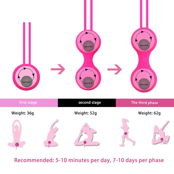 SMART LOVE BALL VAGINAL TIGHTEN EXERCISE MACHINE VIBRATOR VAGINAL GEISHA BALL BEN WA BALL SEX TOY FOR WOMAN sextoypremium Male Sex Toys