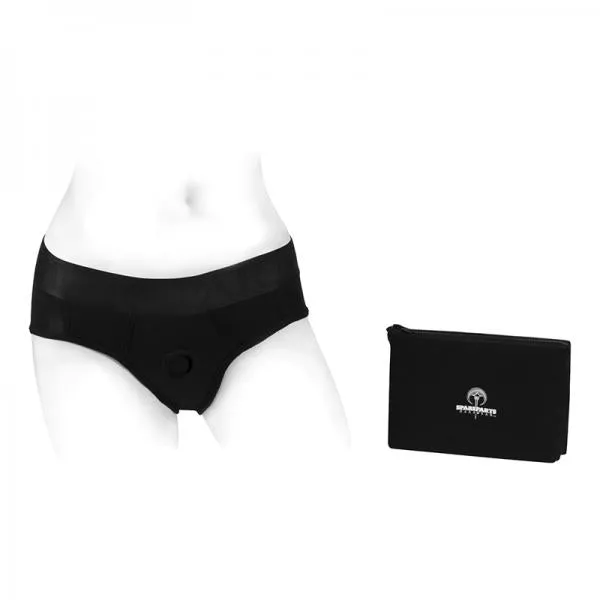 Spareparts Tomboi Rayon Briefs Harness Black Size 4xl Seductucom Anal