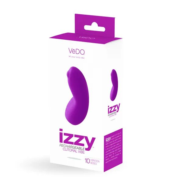 Vedo Izzy Rechargeable Clitoral Vibrator Purple VeDO Vibrators Vedo Izzy Rechargeable Clitoral Vibrator Purple VeDO Vibrators