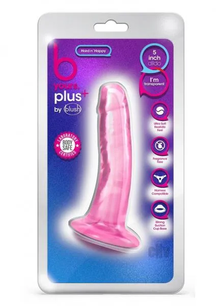 Vibrators Blush B Yours Plus Hard N Happy Pink