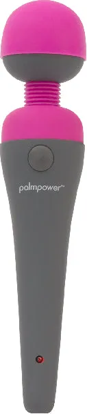 Vibrators BMS Factory PalmPower Massage Wand BlackPink