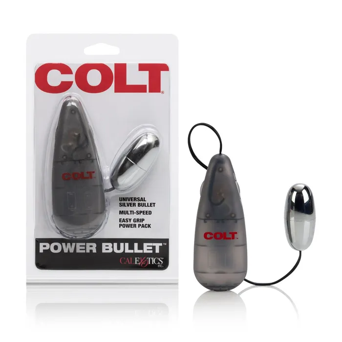 Vibrators COLT MultiSpeed Power Pak Bullet Silver Lovetwoo