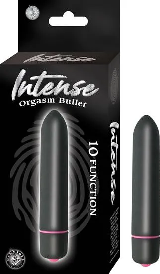 Vibrators Nasstoys Intense Orgasm Bullet Vibrator Black