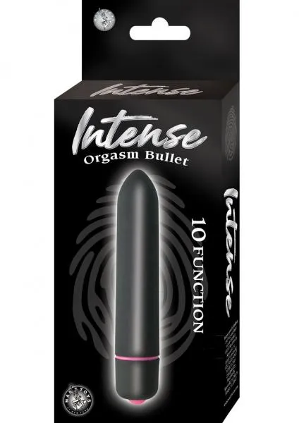 Vibrators Nasstoys Intense Orgasm Bullet Vibrator Black Vibrators Nasstoys Intense Orgasm Bullet Vibrator Black