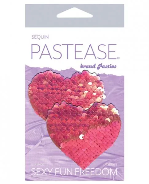 Vibrators Pastease Brand Pasties Pastease Color Changing Flip Sequins Heart Pink OS Vibrators Pastease Brand Pasties Pastease Color Changing Flip Sequins Heart Pink OS