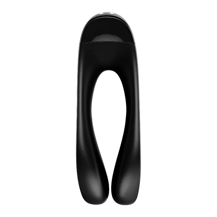 Vibrators Satisfyer Candy Cane Finger Vibe Black Satisfyer