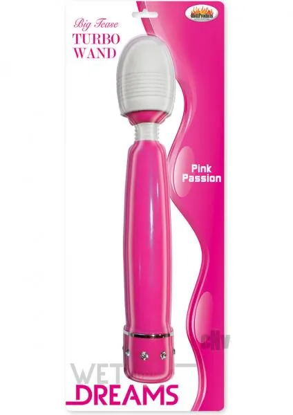 Wet Dreams Vibrators Big Tease Wand Magenta Pink Wet Dreams Vibrators Big Tease Wand Magenta Pink