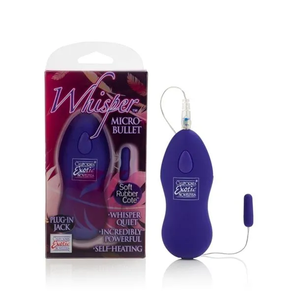 Whisper Micro Bullet Purple Seductucom Vibrators