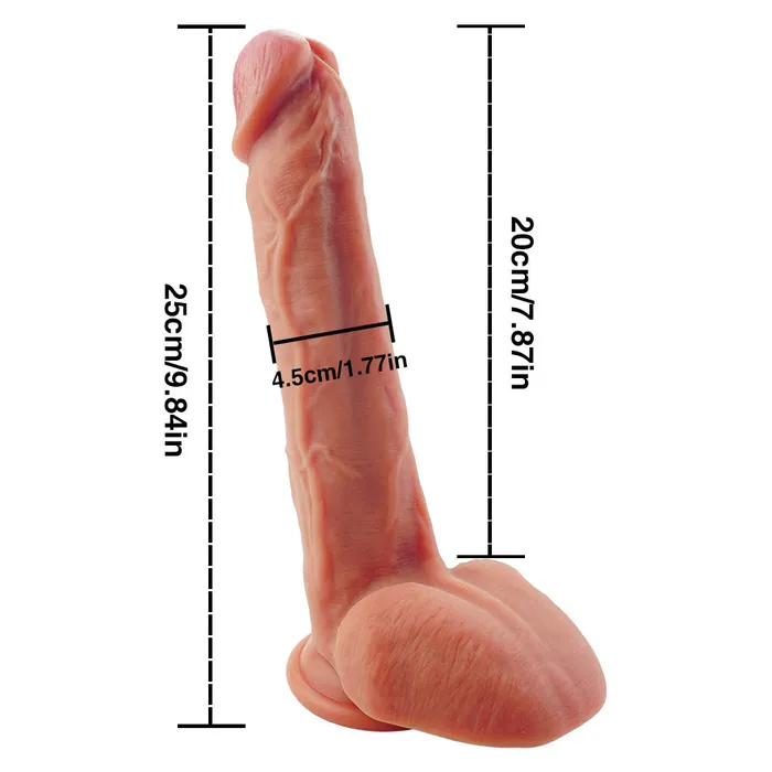 10 Inch Dildos Dual Density Silicone STS Dildos