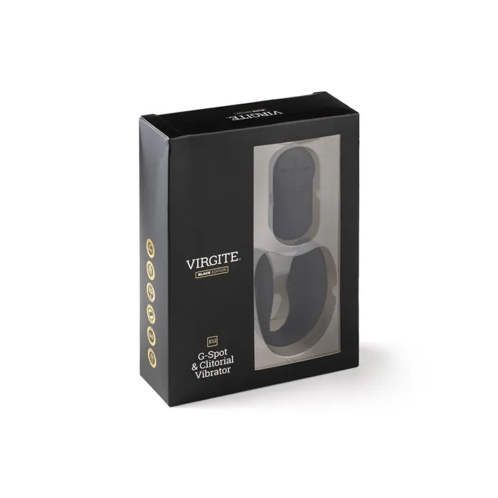 Anal Virgite Virgite E12 Remote Control Vibrator for Couples Black