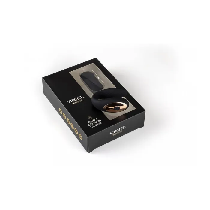 Anal Virgite Virgite E12 Remote Control Vibrator for Couples Black