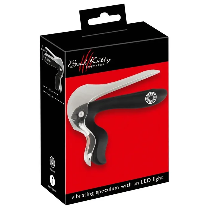 Bad Kitty Male Sex Toys Bad Kitty Vibrating Speculum with LED Light