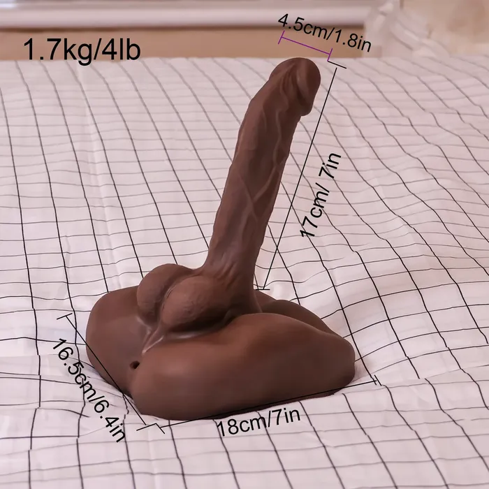 Black Small Male Torso Dildo Dildos