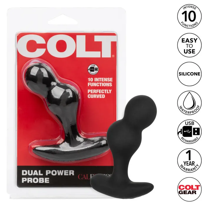 California Exotic Novelties Male Sex Toys Colt Silicone Vibrating Prostate Stimulator