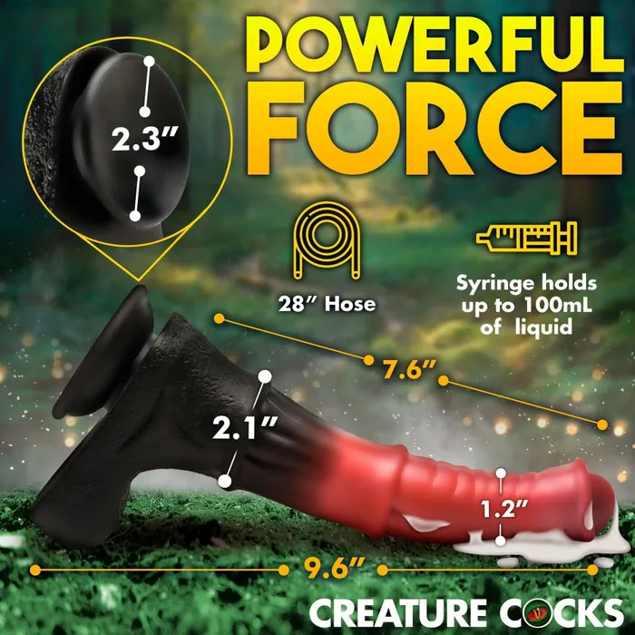 Creature Cocks Dildos Creature Cocks Centaur Explosion Squirting Silicone Dildo