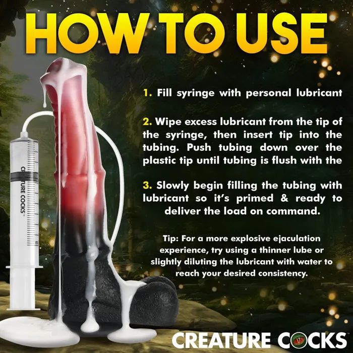 Creature Cocks Dildos Creature Cocks Centaur Explosion Squirting Silicone Dildo