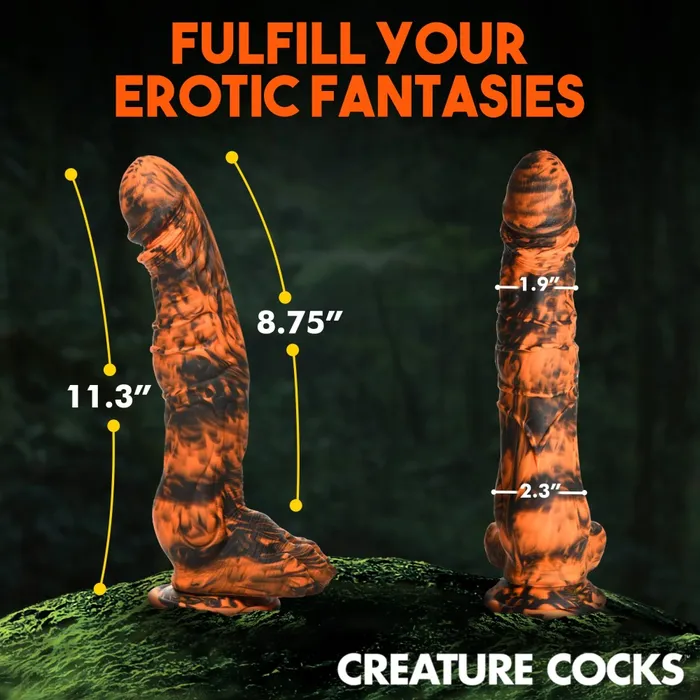 Dildos Creature Cocks Creature Cocks Sabretooth Silicone Dildo