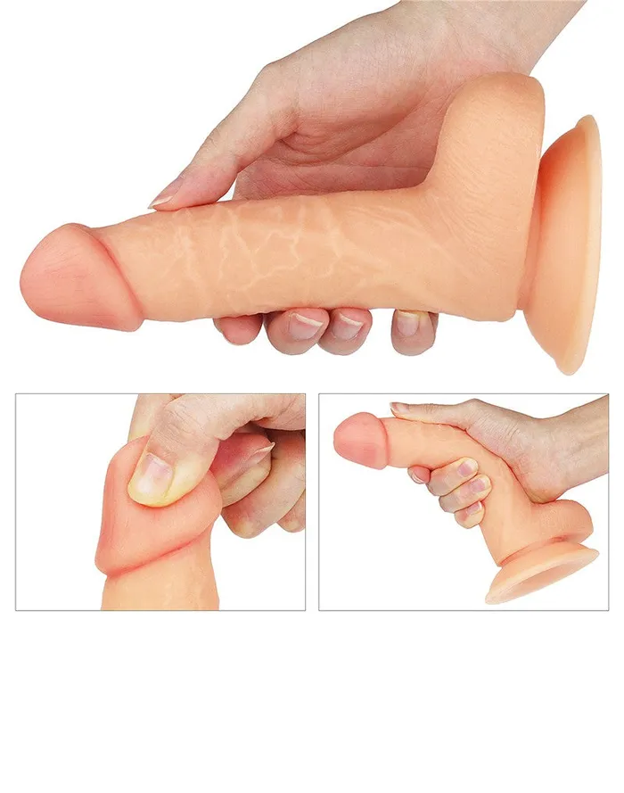 Dildos Lovetoy Lovetoy The Ultra Soft Dude 7 Dildo