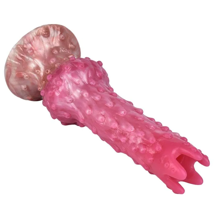 Dildos mysite Pink Alien Manual Ovulation Device Dildo